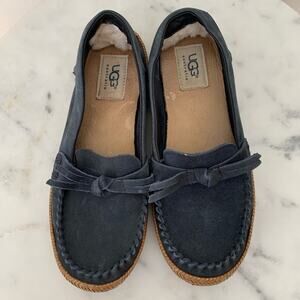 UGG Suede Loafers Blue Women's 5.5 US